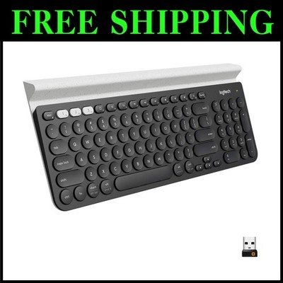 Logitech K780 Multi-Device Wireless Keyboard - White