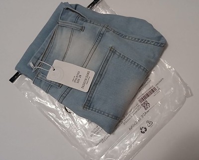 Mens Slim Skinny Fit Jeans size 28  Light Wash Denim Fashion Jeans 28 X 30