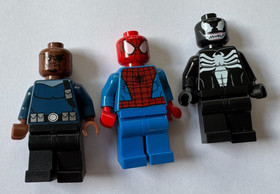 76004 LEGO Complete Marvel Super Heroes Spider-Man Cycle Chase