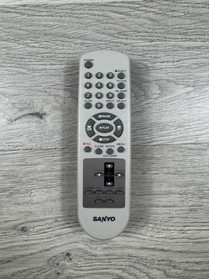 Vintage Sanyo Remote Controller Gray VWM406 VWM-800 VWM900
