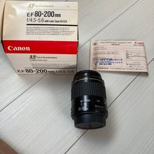 Canon EF 80-200mm f4.5-5.6 USM FD Mount Compact Telephoto Zoom Lens