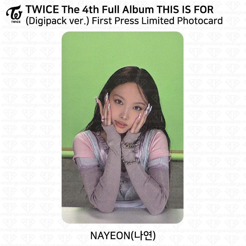TWICE 4th Full Album THIS IS FOR Photobook / Digipack ver