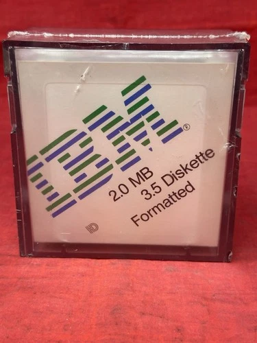 IBM 3.5" 2.0 MB Floppy Disk 10 Pack - Factory Sealed