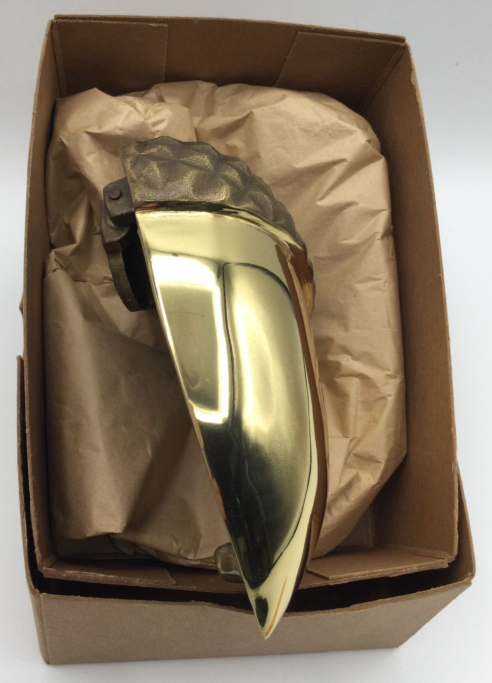 NOS VHTF 1981 Colby Smith MCS IV Acorn Brass Door Knocker Swansea Massachusetts