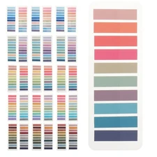 2000pcs Sticky Index Tabs: Memo Stickers Writable Bookmark Tab Paper Index