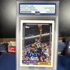 Magic Johnson 1992-93 Topps Signed/Autographed Card #54 PSA/DNA Certified