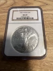 1997 American Silver Eagle -NGC MS-69 - Mint State 69
