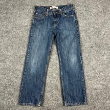 Levis 550 Jeans Kids Size 14 Reg Blue Relaxed Fit Straight Leg Denim Classic