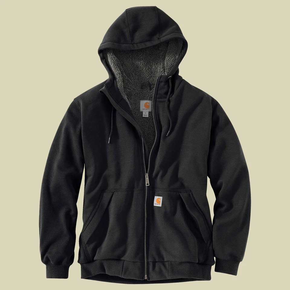 Carhartt Rain Defender Relaxed Fit Midweight Sherpa-Lined Full-Zip Sweatshirt Me