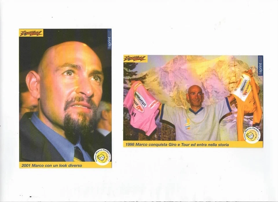 CYCLISME  2 CARTES DE MARCO PANTANI - Photo 1/1