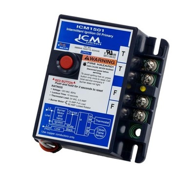 ICM Controls ICM1501 Intermittent Ignition Oil Primary Control   15-Second