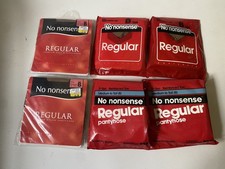Lot Of 6 No Nonsense Panty Hose Medium Regular Tan Size B Panty hose