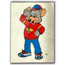 RARE: 1996 Chuck E. Cheese's - "Coach Era" Collectible Prize Tattoo - HTF