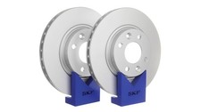 2x Bremsscheibe SKF VKBD 80009 V2 für RENAULT CLIO 4 TWINGO 3 SYMBOL LOGAN 2 1