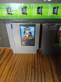 Tecmo Bowl (Nintendo Entertainment System, 1989) NES Lot Hogan's Alley Untested 