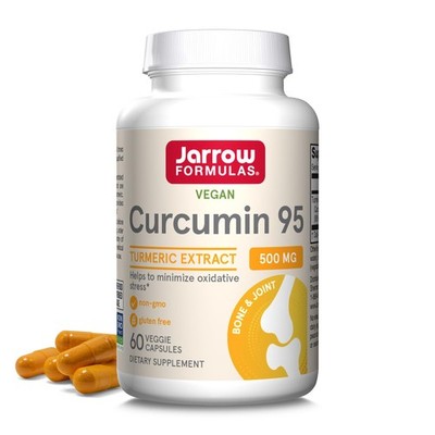 12/26 Jarrow Formulas Curcumin 95 Supplement - Turmeric Extract Supplement, 500