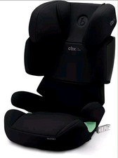 Image of Cybex Solution X i-Fix i-Size Child Car Seat. 3 to 12 Yrs. In Black.