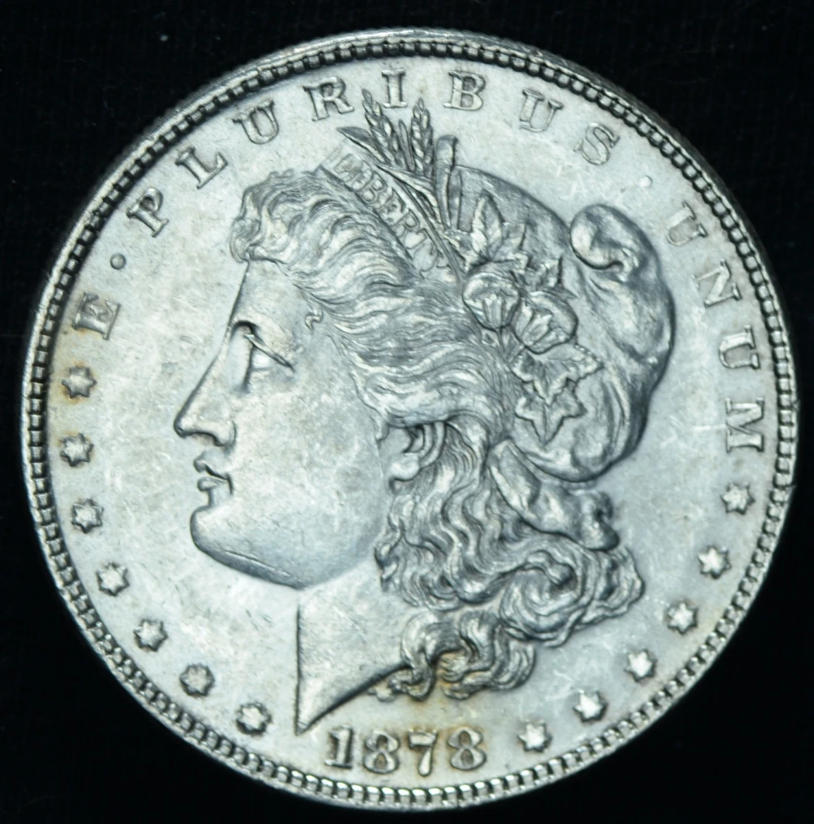 Uncertified Silver 1878 Year Morgan US Dollars (1878-1921) for