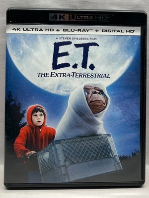 E.T. The Extra-Terrestrial 4K Ultra HD + Blu-ray + Digital HD Ex Cond Spielberg