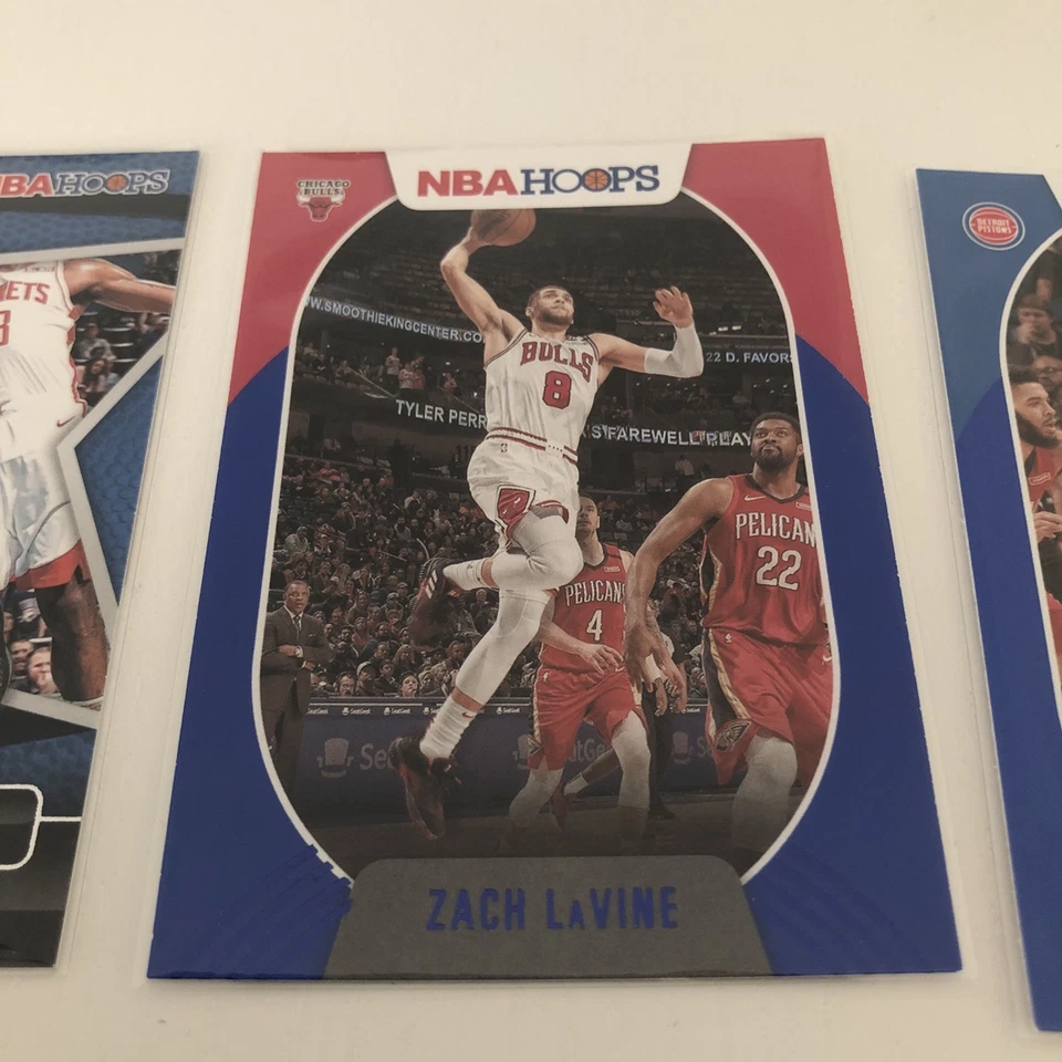 2020-21 Panini NBA Hoops X5 Card Bundle Lights Camera Action Vanity Plates - Image 3 of 4