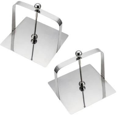 2 x Tisch Serviettenhalter Edelstahl Serviettenständer Serviettenspender Gewicht - Bild 1 von 4