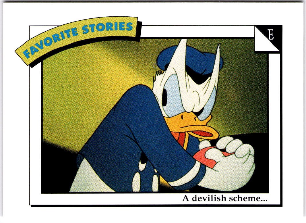 1991 Impel Disney #86 E: A devilish scheme...