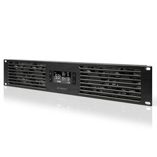 CLOUDPLATE T7-N, Rack Mount Fan Panel 2U, Intake Black