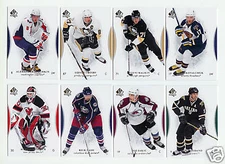 2007-08 SP Authentic Hockey Set - W/O SPs - 100 Cards