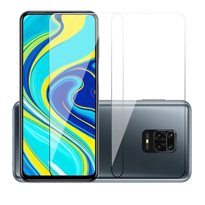 2x Xiaomi Redmi Note 9s Glasfolie Schutzglas Panzerfolie 9H Screen Protector 