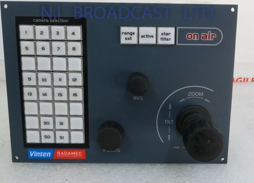 1x Vinten radamec mini joystick panel for hd-vrc robotic systems etc mini joyst - Picture 3 of 10