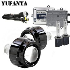 2.5 8.0 Bi Xenon Projector Lens 55w Hid Xenon Kit Car Headlight Retrofit Diy