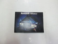 1983 Renault Alliance Owners Manual FACTORY OEM BOOK 83 DEALERSHIP ***