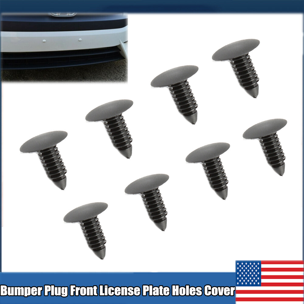 8PCS Bumper Plug Front License Plate Holes Cover 67mm hole US POWER eBay
