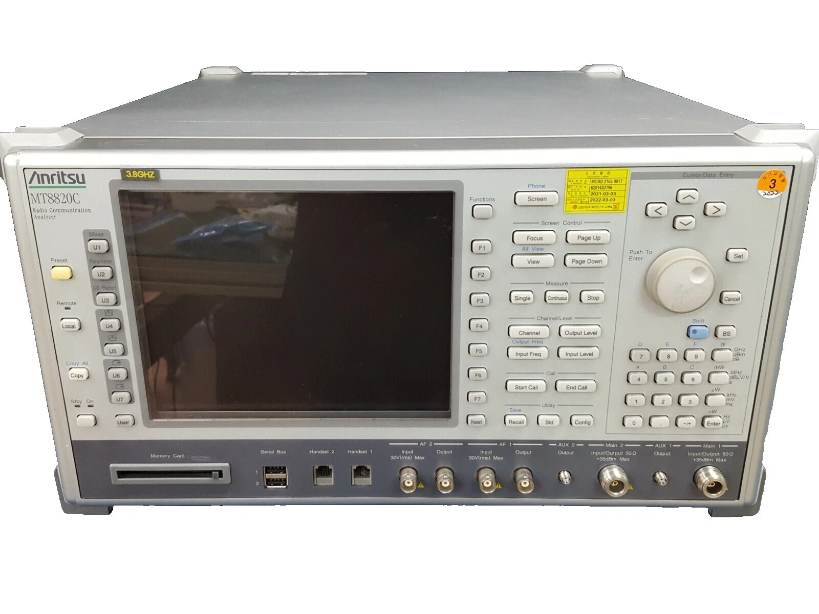 Medición de difusión Anritsu