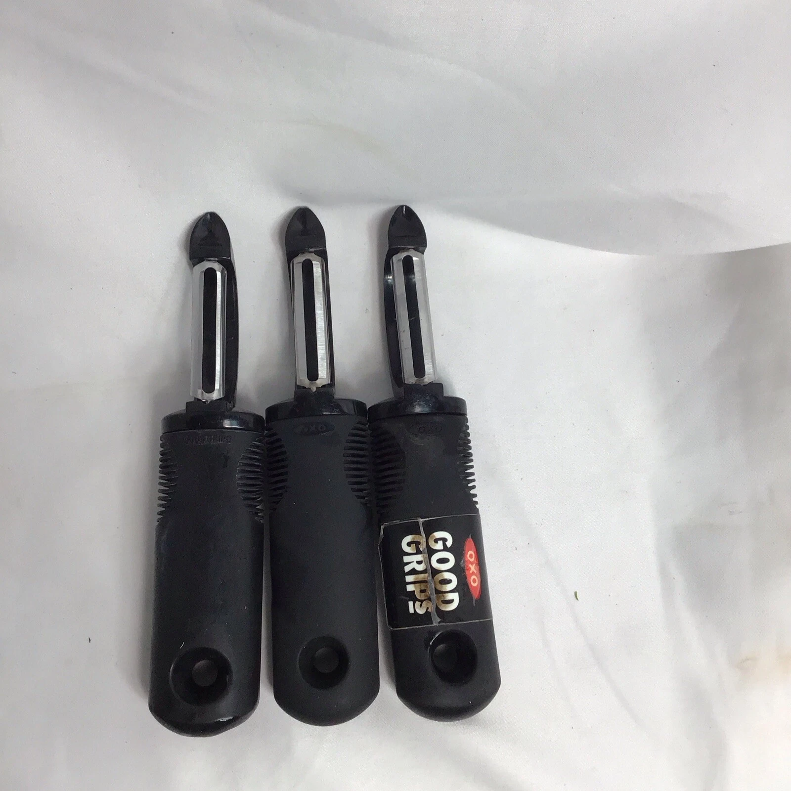 OXO Black potato peeler great condition, Set of Three
