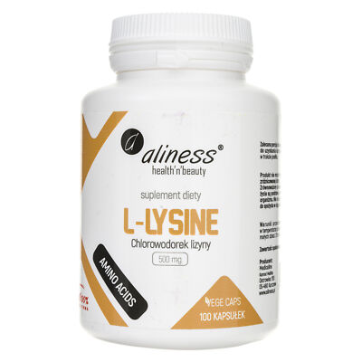 Aliness L-Lysine (hydrochloride) 500 mg 100 Kaps