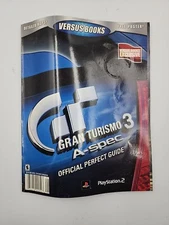 Gran Turismo 3 A-Spec Official Perfect Guide Play Station 2 - With POSTER!