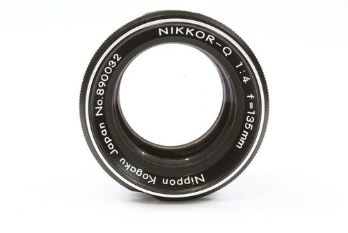 Nippon Kogaku Nikon NIKKOR-Q 135mm f/4 Bellows Long Mount Lens - RARE But Read! - Picture 2 of 11