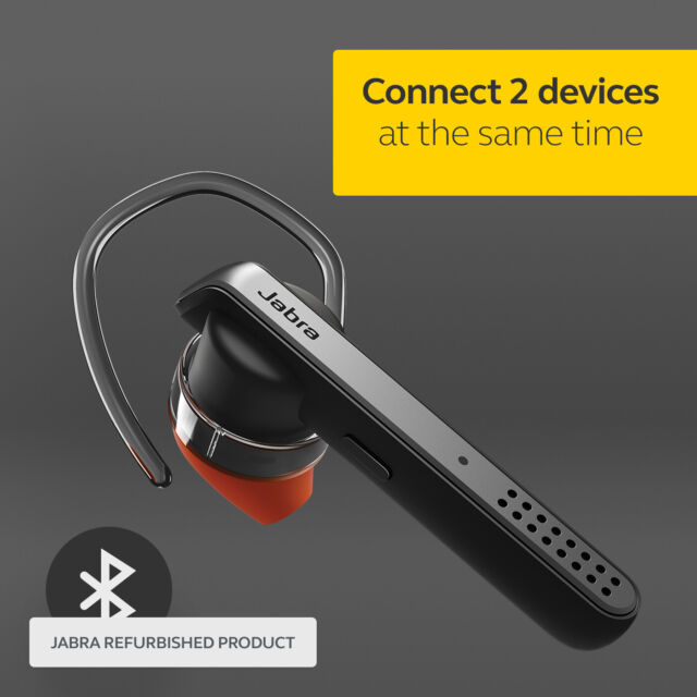 Jabra Talk 45 Bluetooth Headset - Black for sale online | eBay