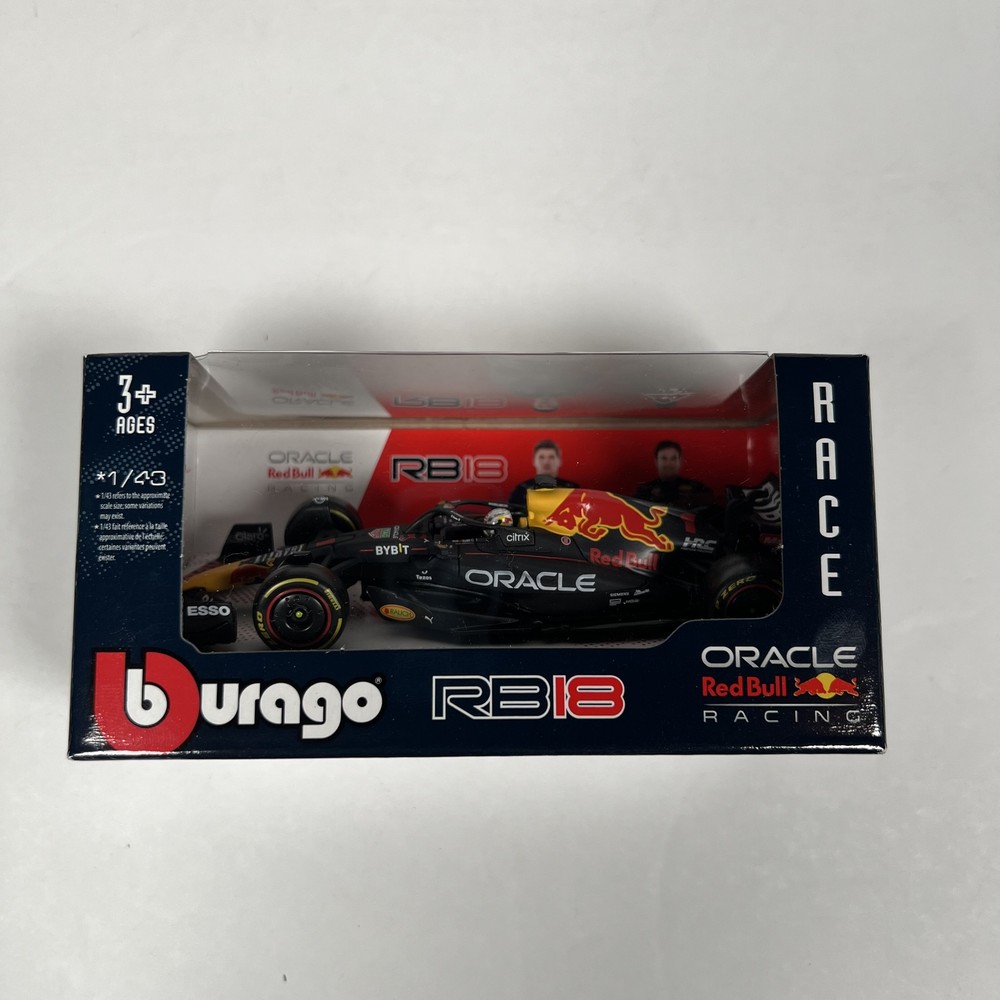 Bburago 1:43 Signature Series F1 2022 Red Bull RB18 #1 Max Verstappen Model Car