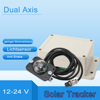 Dual Axis Automatic Solar Tracking System Solar Track Controller & Lichtsensoren