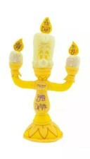 Disney Store Beauty  the Beast Lumiere Candle Wisdom Plush 18" Limited Release