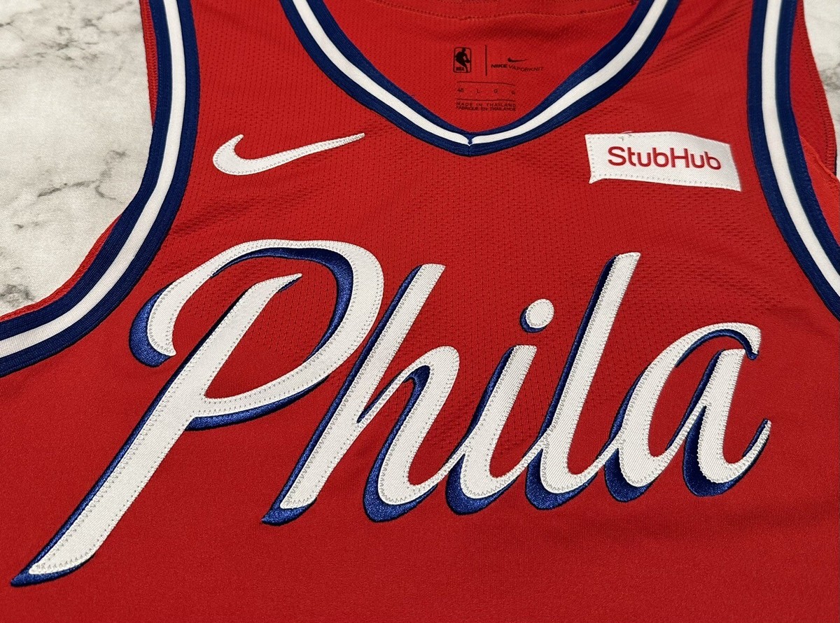 Authentic Nike NBA Philadelphia 76ers Sixers Team Issued