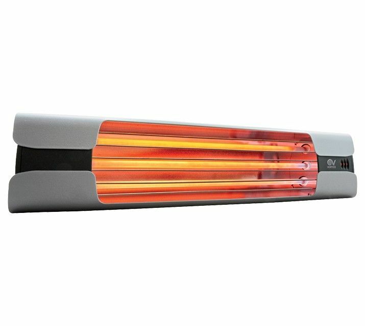 Calefactor de cuarzo por infrarrojo Thermologika Design 70004 gris oscuro