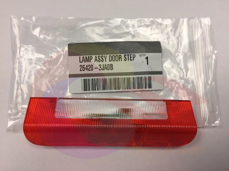 √Luz de puerta interior roja de cortesía para Nissan Murano Pathfinder Altima QX60 JX35 Foto 2 de 4