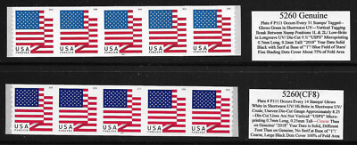 #ad #ad SCOTT LISTED #5260 CF8 PNC5 amp; Regular Scott #5261 PNC5 Plate #P111 Both MNH $22.75