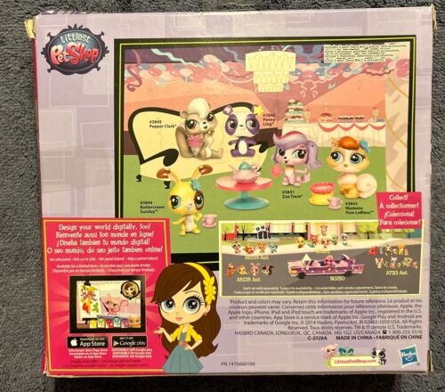 Hasbro My Littlest Pet Shop Geburtstagsüberraschung #3841 Zoe Trent Spaniel LPS 2014 - Bild 2 von 2