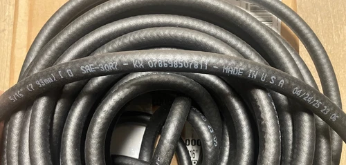 5/16" Fuel Line Hose Thermoid SAE 30R7 Gasoline Hose 1/CTN Sold by the Foot