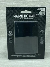 Magnetic Wallet with Phone Grip by AquaVault New