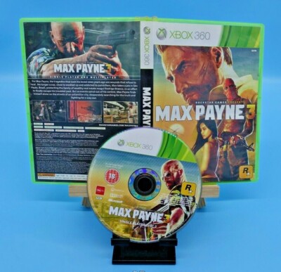 Max Payne 3 XBOX 360 · TOP Zustand · getestet · Komplett · UK PAL Edition